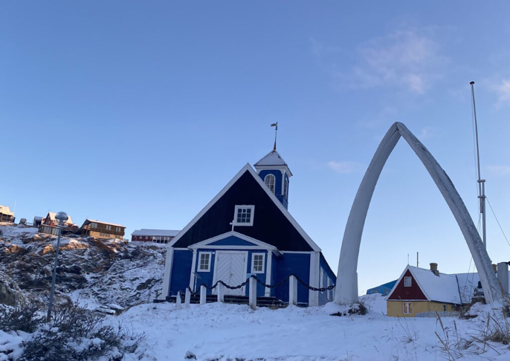 En trekirke på Grønland